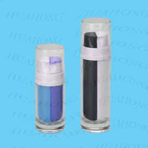 double tube airless bottle